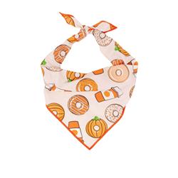Pumpkin Spice | Fall Bandana | Pumpkin Bandana | Donut | Halloween Dog Bandana