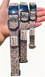 Squirrel Patrol – Funny Dog Collar | Recycled Polyester | Metal Hardware | Eco-Friendly Pet Collar