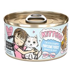Bff Kitten Pawesome Purrs Chicken & Pumpkin 2.8Oz (case of 12)