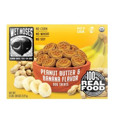 Peanut Butter & Banana Box Treats 5lbs - Case of 4
