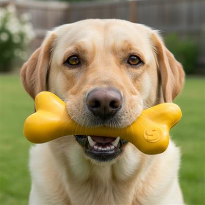 PUP-X Synthetic Rubber Chewing & Floating Bone Toy