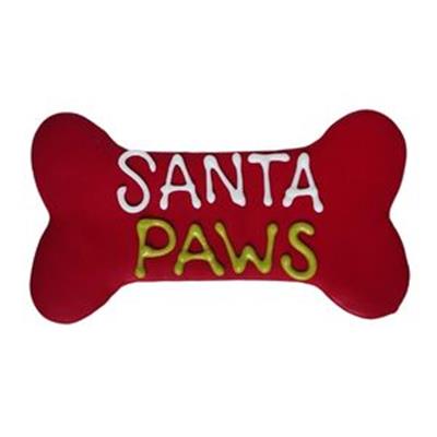 Santa Paws 5.5" 31938 Hand Decorated Molasses