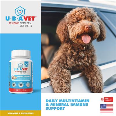 UBAVET MULTIVIT Daily Vitamin and Mineral Tablet for Dogs