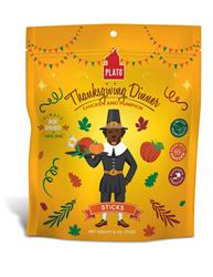 Plato Thanksgiving Dinner Chicken & Pumpkin Sticks Dog Treat 5oz
