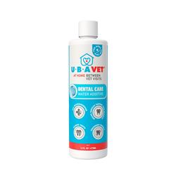 UBAVET Dental Care Water Additive for Dogs & Cats (16 fl oz)