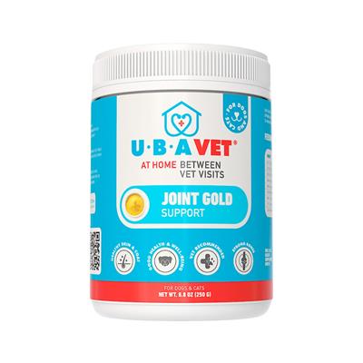 UBAVET Joint Gold Support Powder for Dogs & Cats (8.8 oz)