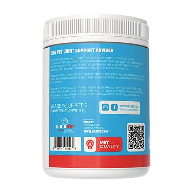 UBAVET Joint Gold Support Powder for Dogs & Cats (8.8 oz)