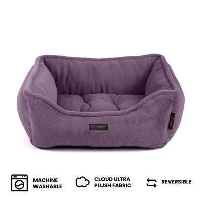 Nandog Dream ONE Cloud Dog Bed in Purple - Medium 25x22 in