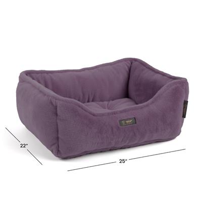 Nandog Dream ONE Cloud Dog Bed in Purple - Medium 25x22 in