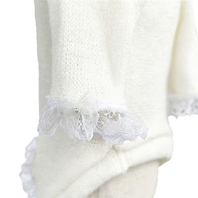 Lil Lamb Dog Sweater: Ivory