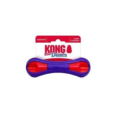 KONG® Duets Duos Bone Dog Fetch Toy Small