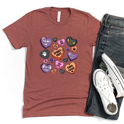 People Shirts | Printed Tshirt | Human Dog Gear | Unisex | CANDYHEARTS HALLOWEEN