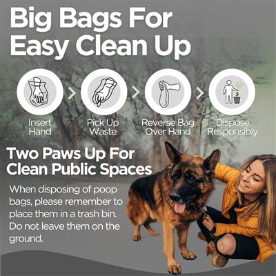 The Original Poop Bags® - Recycled Header Bags, 3200 Count
