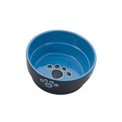 Spot 5" Dog, Blue Fresco Stoneware