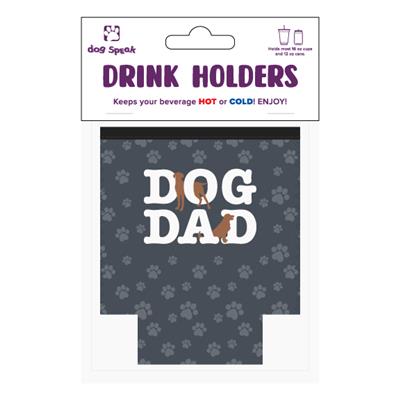 Small Drinkware Holder - Dog Dad