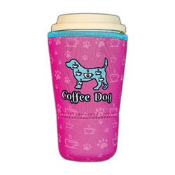 Large Drinkware Holder - Coffee Dog