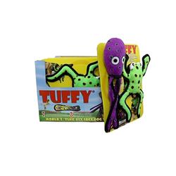 TUFFY- Limited Edition - Phrog Leap & Squid Purple 2 Pack Tray, Durable Dog Toys