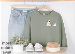 CREWNECK | Sweatshirt | Unisex Crew Neck | Crewneck Sweatshirt | Dog Lover | People Shirt | Halloween Shirt