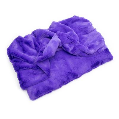 Pocket Bed - Purple Minky Fur