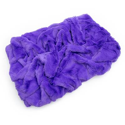 Nesting Bed - Purple Minky Fur