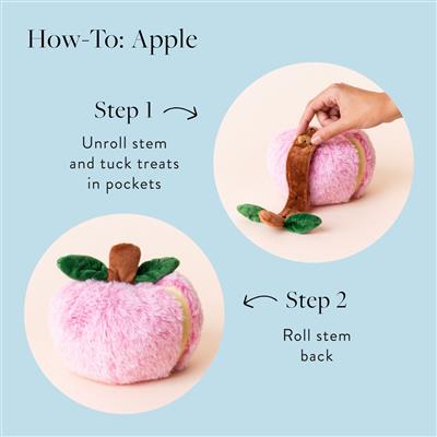Apple Fall Interactive Snuffle Dog Toy