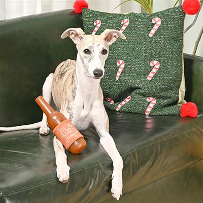 Happy Woofmas — Holiday Ale — TPR Rubber Dog Toy