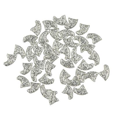Silver Sparkle Feline Large Nail Caps by Soft Claws