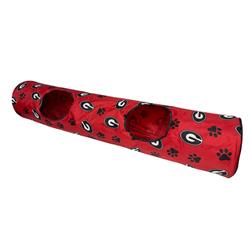 GEORGIA BULLDOGS CAT TUNNEL TOY
