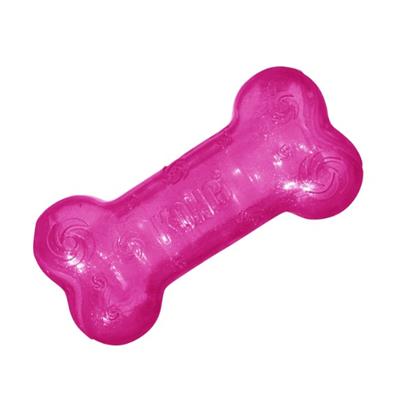 KONG® Squeezz® Crackle Bone Dog Fetch Toy Assorted Medium