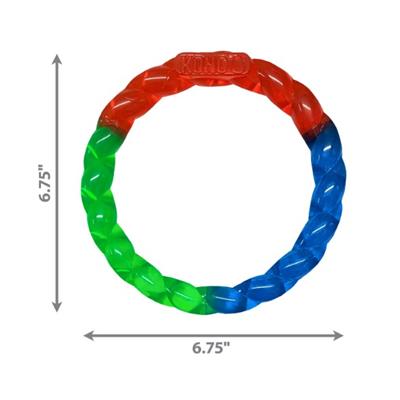 KONG® Twistz Ring Dog Tug Toy Small