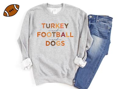 Thanksgiving Shirt | Football Shirt | Fall Tee | Crewneck Sweatshirt | Dog Lover | CREW THANKSGIVING | People Shirt