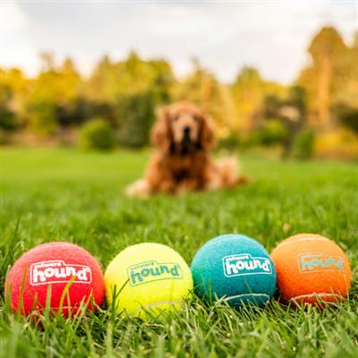 Squeaker Ballz Mlt LG 4pk