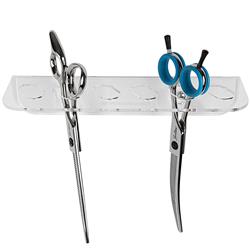 Acrylic 6 Scissor Holder Wall Mount Clear by PetStore.Direct