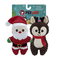 6" CHR Twin Pack Santa & Reindeer