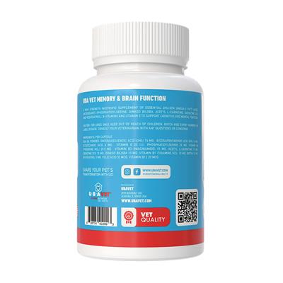 UBAVET Cognadin Memory & Brain Support for Dogs (90 ct)