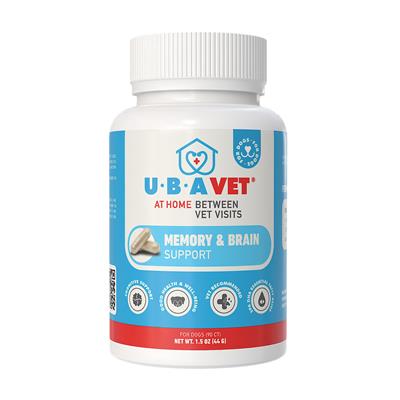 UBAVET Cognadin Memory & Brain Support for Senior Dogs – (90 ct)
