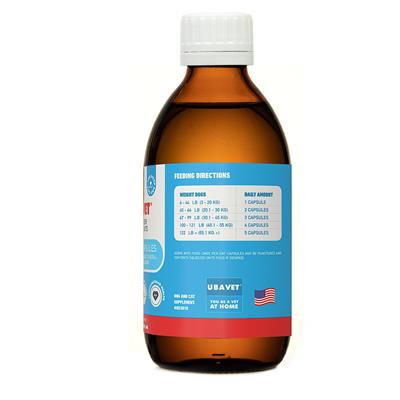 UBAVET Ubameg Omega-3 Fatty Acid Liquid for Dogs & Cats