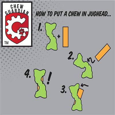 Himalayan Pet Supply Jughead Classic Cheese Chew Insert  Small