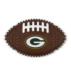 GREEN BAY PACKERS HARD NYLON FOOTBALL CHEW TOY