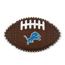 DETROIT LIONS HARD NYLON FOOTBALL CHEW TOY