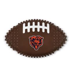 CHICAGO BEARS HARD NYLON FOOTBALL CHEW TOY