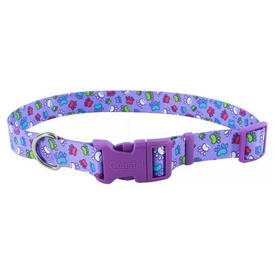 PET ATTIRE Styles Adjustable Collar 1 x 18-26 Purple Special Paws
