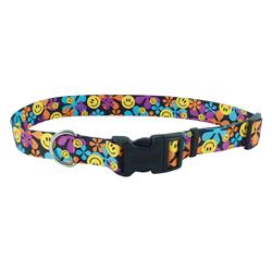 PET ATTIRE Styles Adjustable Collar 3/8 x 8-12 Wild Flower