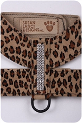 Cheetah Couture 3 Row Giltmore Printed Tinkie Harnesses