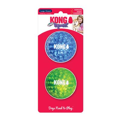 KONG Squeezz Geodz Lg Assorted