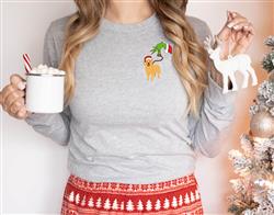 People Tee | People Shirts | Printed Tshirt | Human Dog Gear | Dog Lover | Long Sleeve | GRINCH DTF | CHRISTMAS Shirt