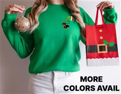 Holiday Shirt | Christmas Sweatshirt | Crew Neck | People Shirt | Tshirt | CHRISTMAS DOGS | GRINCH CREW