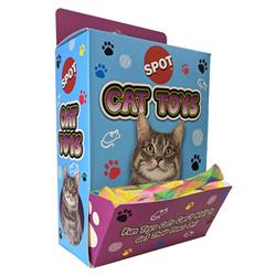 ETHICAL/SPOT Cat Display - Kitty Fun Tubes 96pc