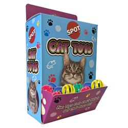 ETHICAL/SPOT Cat Display - Slotted Balls 72pc