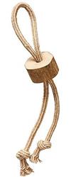 *ETHICAL/SPOT Love The Earth Coffee Wood Chew Rope Tug 18"